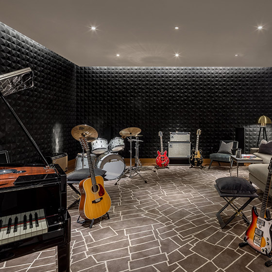 the waterline club music studio